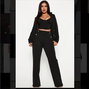 High waisted dress pants